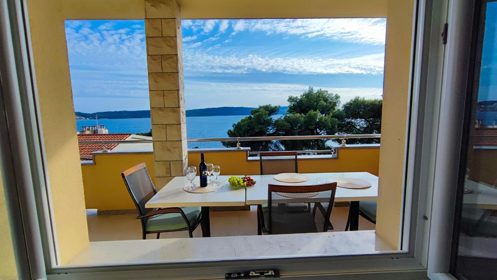 Villa Penava, Private Beach, Pool And 7Min To トロギール 部屋 写真