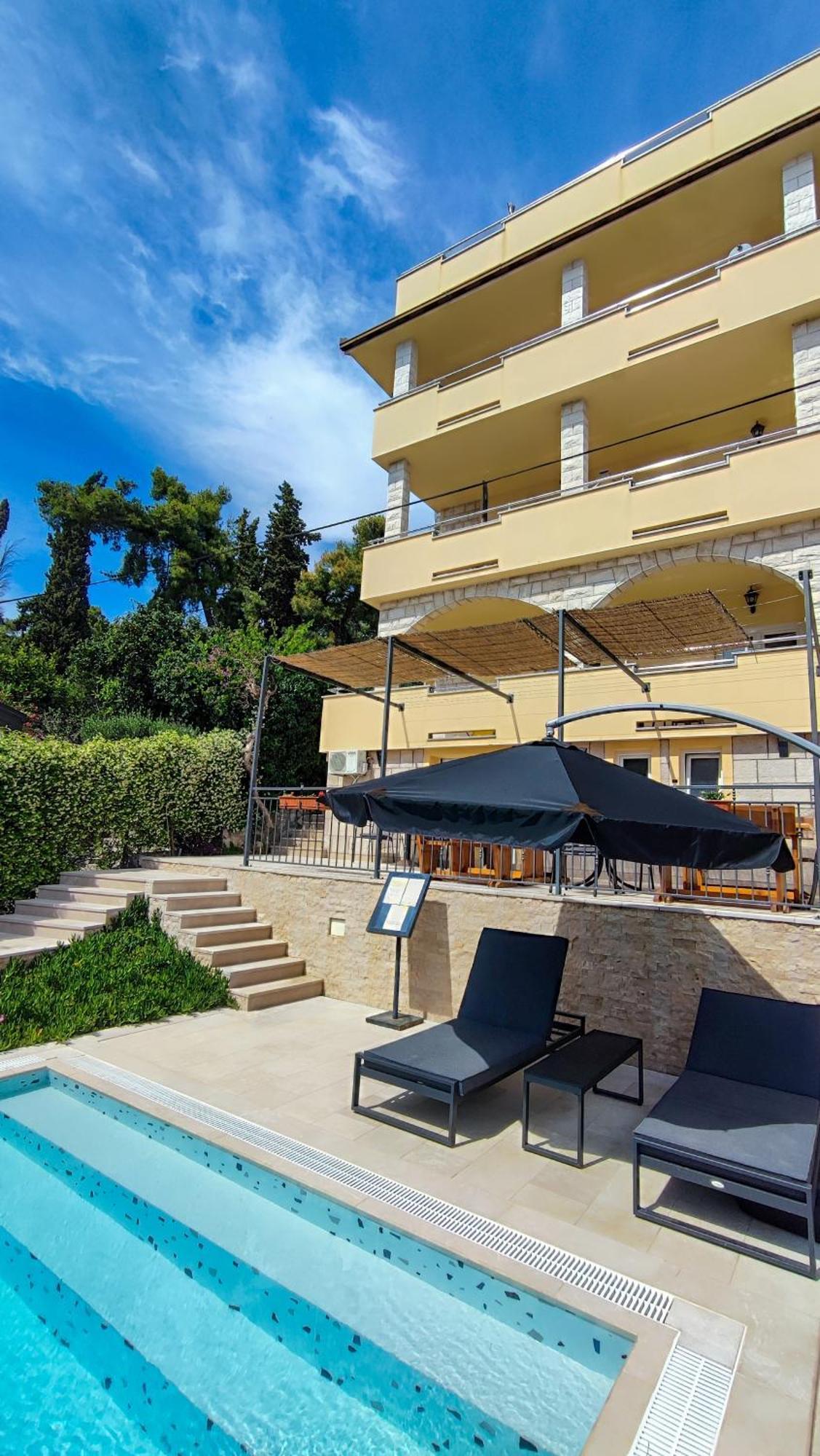 Villa Penava, Private Beach, Pool And 7Min To トロギール エクステリア 写真