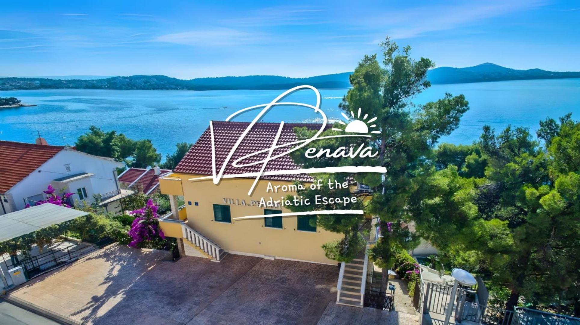 Villa Penava, Private Beach, Pool And 7Min To トロギール エクステリア 写真
